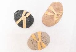 N/A Woven Stone 26 N/A Woven Stone -Twentytwentyone Shop Mindful Objects Felicity Hall Handwoven Stone Small 3