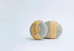 N/A Woven Stone 17 N/A Woven Stone -Twentytwentyone Shop Mindful Objects Felicity Hall Handwoven Stones