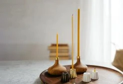 Ovo Things Oak Candle Holder -Twentytwentyone Shop OVO Things Oak candle holder 2