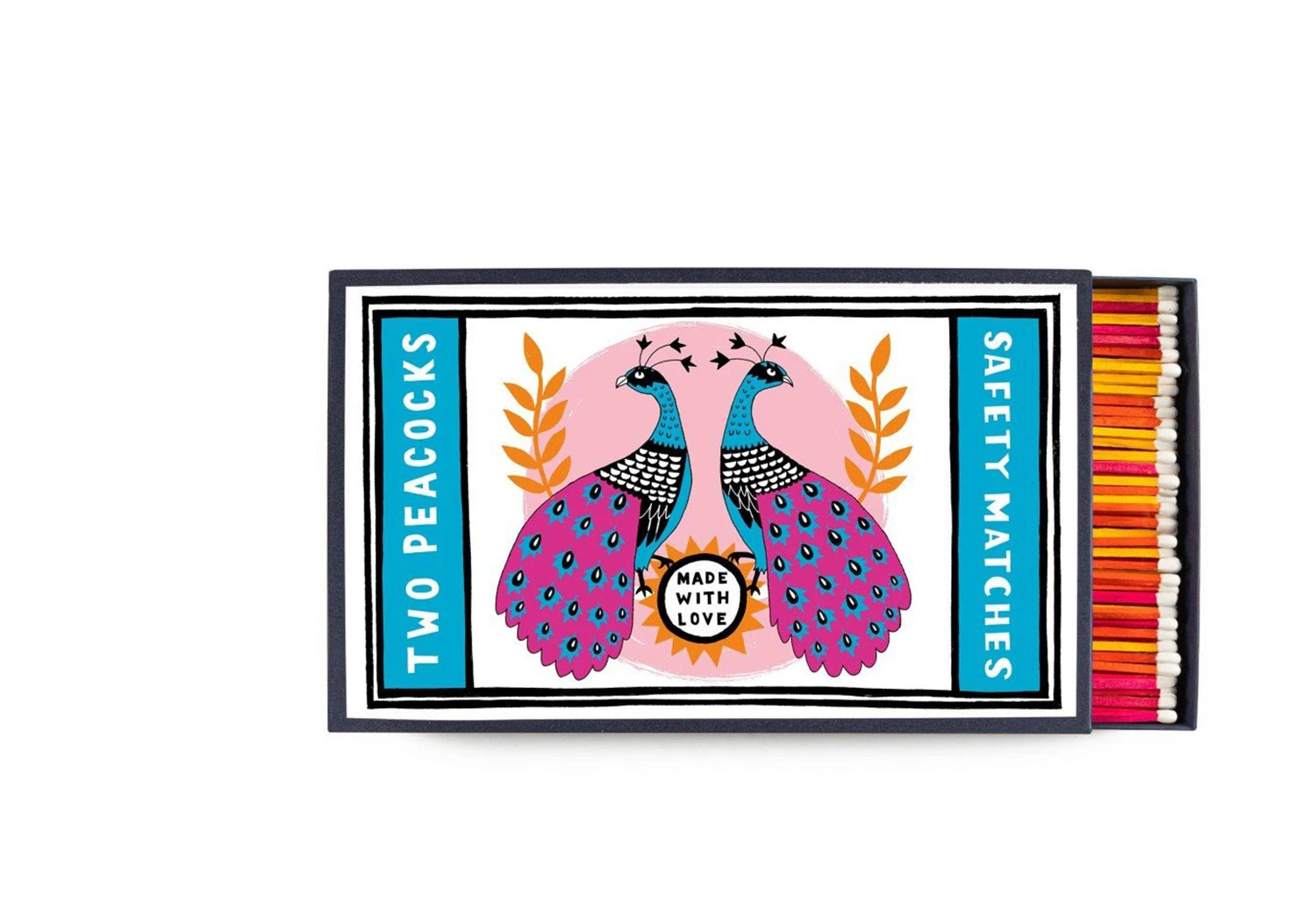 Archivist Gallery Two Peacocks Giant Matchboxes 3 Archivist Gallery Two Peacocks Giant Matchboxes