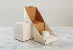 Ovo Things Porcelain Canele Candle Holder