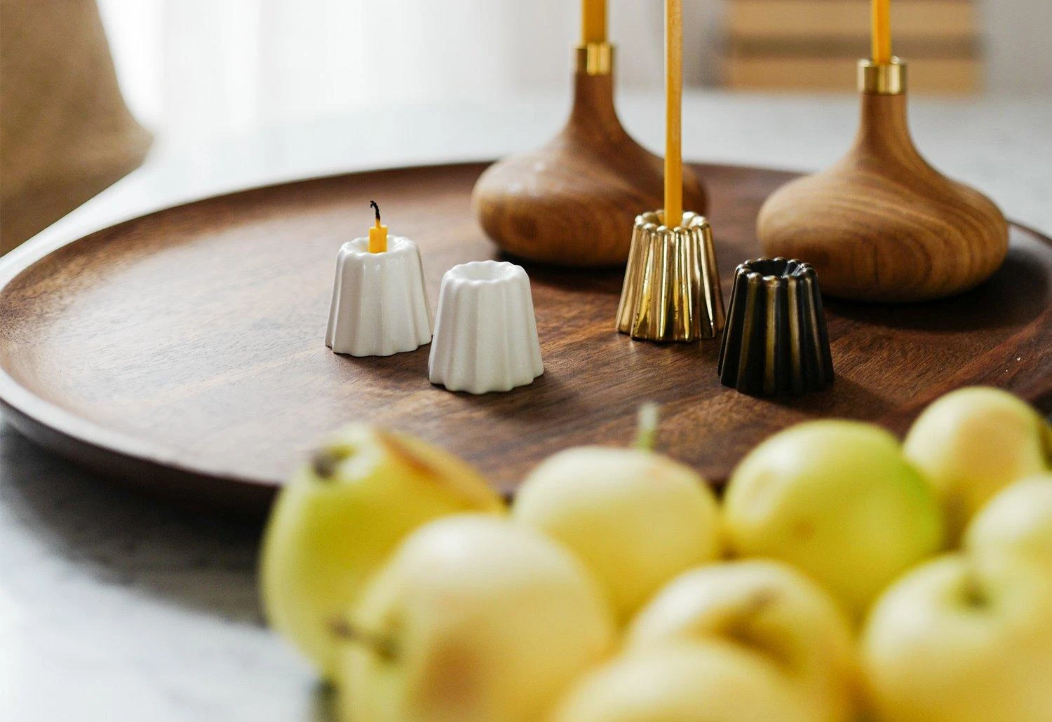 Ovo Things Porcelain Canele Candle Holder 4 Ovo Things Porcelain Canele Candle Holder - Image 2