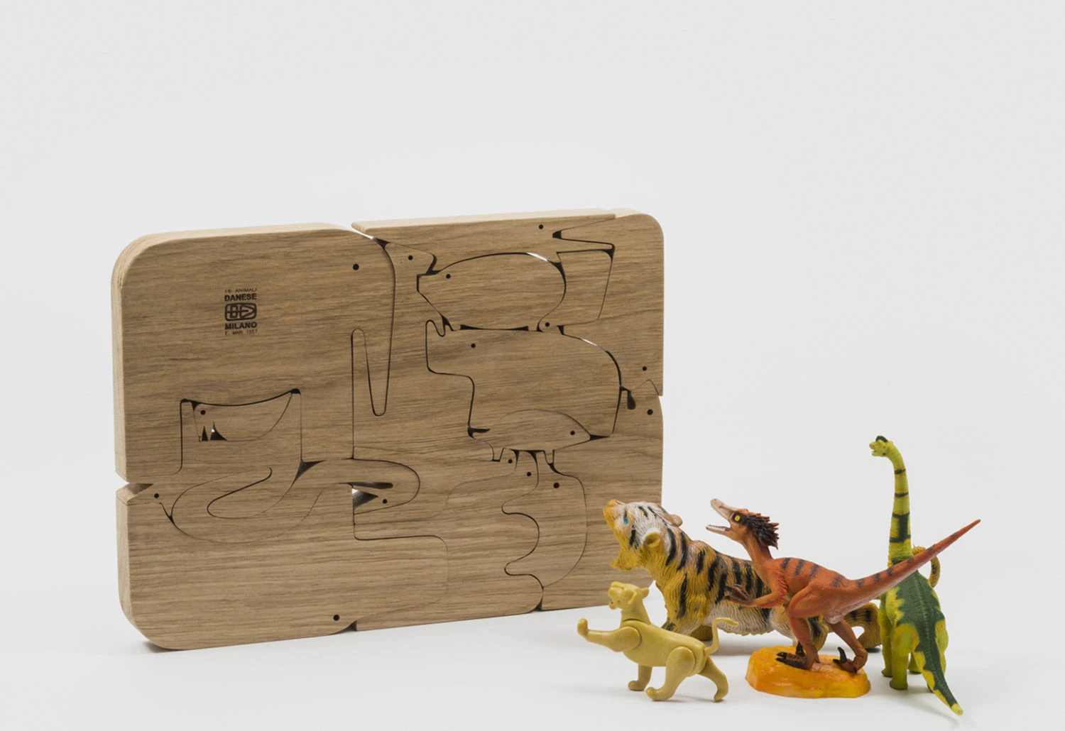 DANESE 16 Animali Puzzle, 1957 5 DANESE 16 Animali Puzzle, 1957 - Image 4