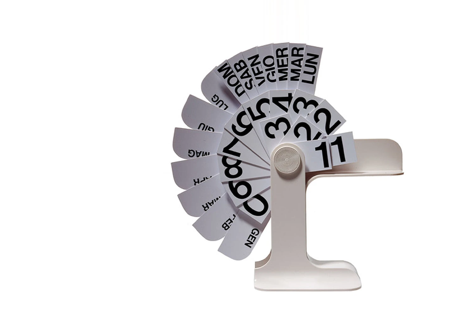 DANESE Timor Desk Calendar, 1967 5 DANESE Timor Desk Calendar, 1967 - Image 3