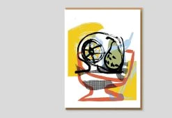 Laura Slater David Hockney Fruit Bowl Card