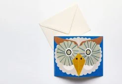Hadley Paper Goods Owl Mask Card 11 Hadley Paper Goods Owl Mask Card -Twentytwentyone Shop hadley paper goods owl mask card 4