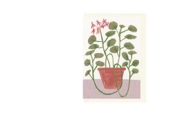 Hadley Paper Goods Scented Geranium Card