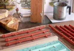 Ilex Studio Branch Candle Terre Verte 7 Ilex Studio Branch Candle Terre Verte -Twentytwentyone Shop ilex studio Terre Verte Open Branch Candle 1