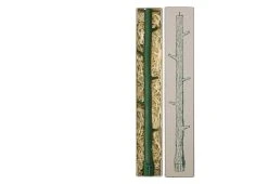 Ilex Studio Branch Candle Terre Verte