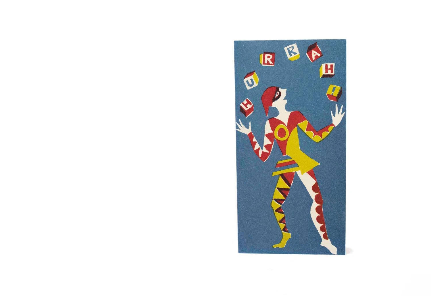 Cambridge Imprint Juggler Hurrah! Card, 2018 4 Cambridge Imprint Juggler Hurrah! Card, 2018 - Image 2