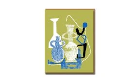 Laura Slater Brancusi Studio Art Card