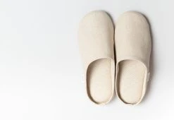 Sasawashi Slippers 17 Sasawashi Slippers -Twentytwentyone Shop sasawashi moccasin slipper beige 2