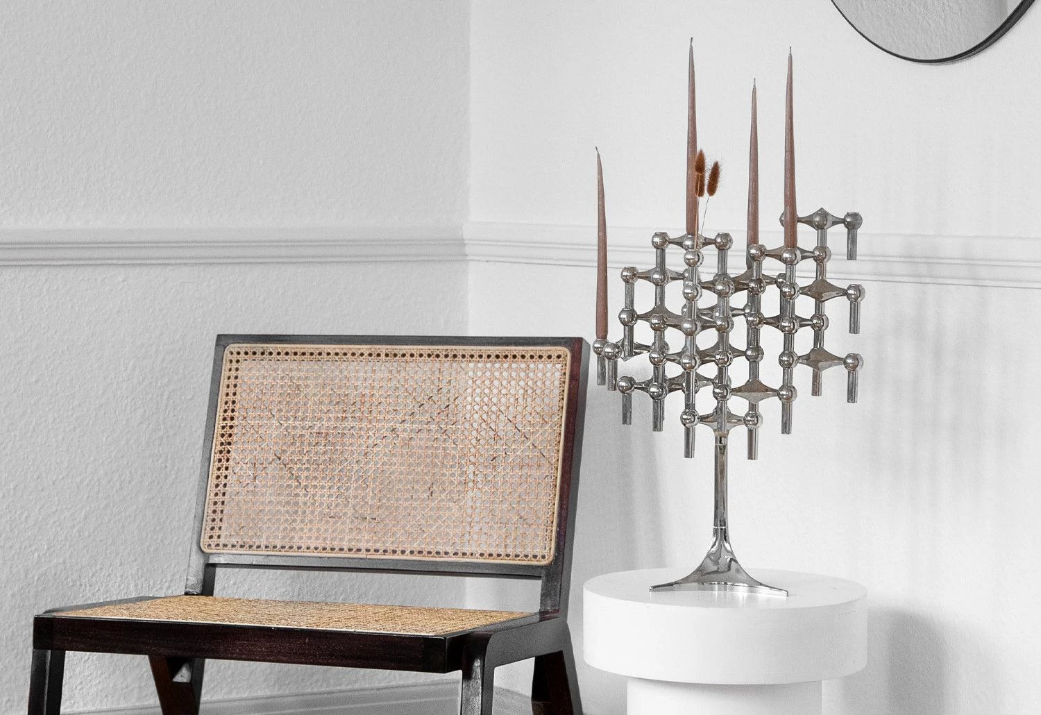 Just Right Stoff Nagel Candle Stand, 1967 4 Just Right Stoff Nagel Candle Stand, 1967 - Image 2