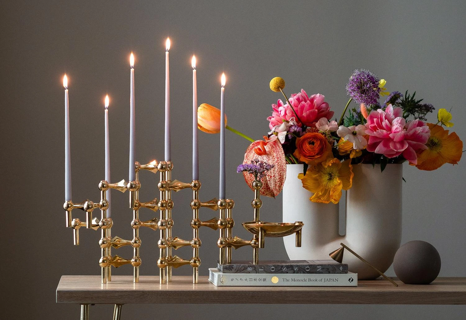 Just Right Stoff Nagel Candlestick, 1967 4 Just Right Stoff Nagel Candlestick, 1967 - Image 2