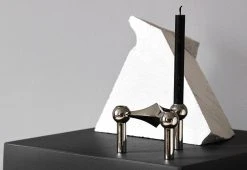 Just Right Stoff Nagel Candlestick, 1967 24 Just Right Stoff Nagel Candlestick, 1967 -Twentytwentyone Shop stoff candle stick just right twentytwentyone 3