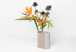 Tiipoi Siment Pillar Vase