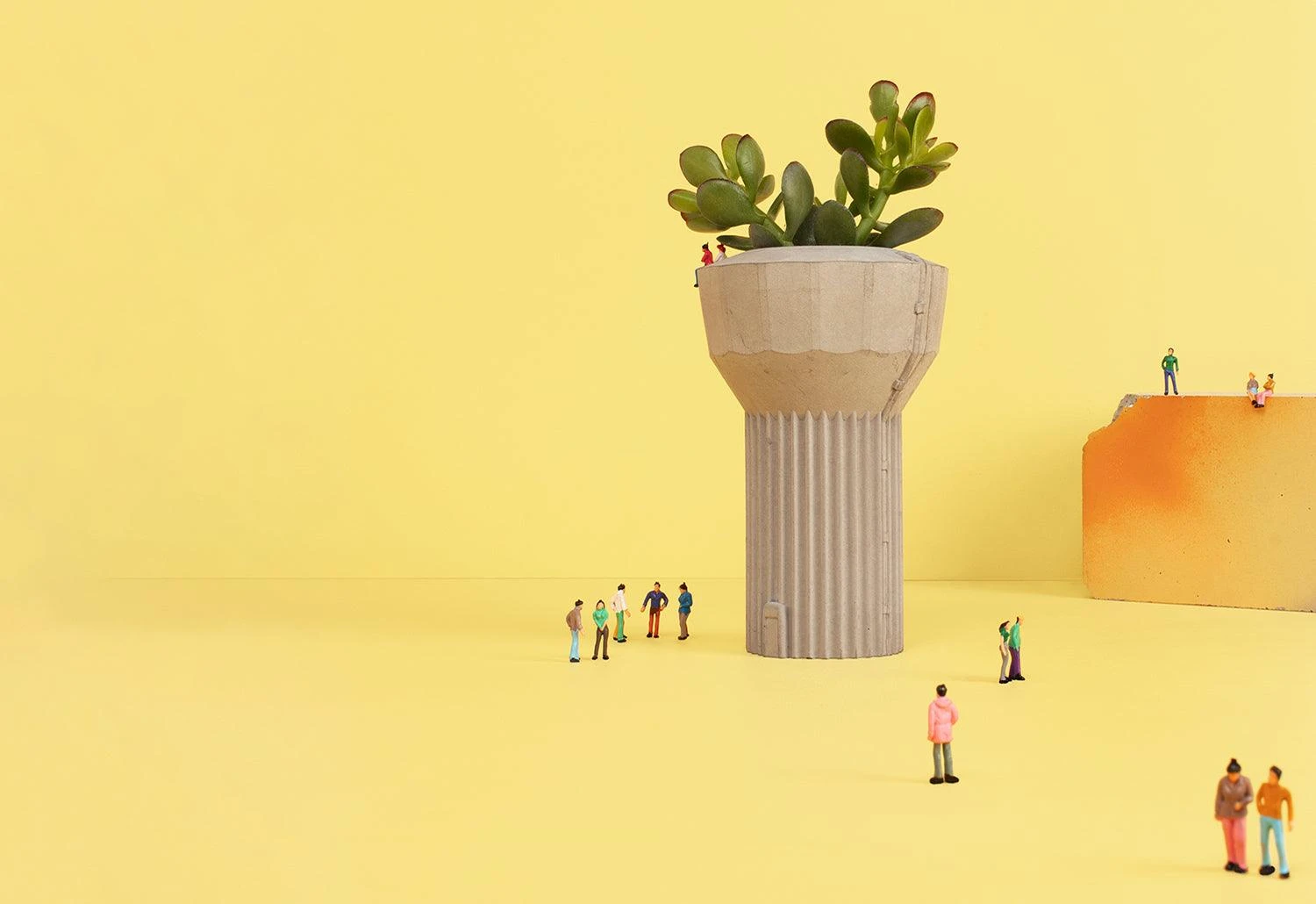 Tiipoi Siment Water Tower Vase, 2018 4 Tiipoi Siment Water Tower Vase, 2018 - Image 2