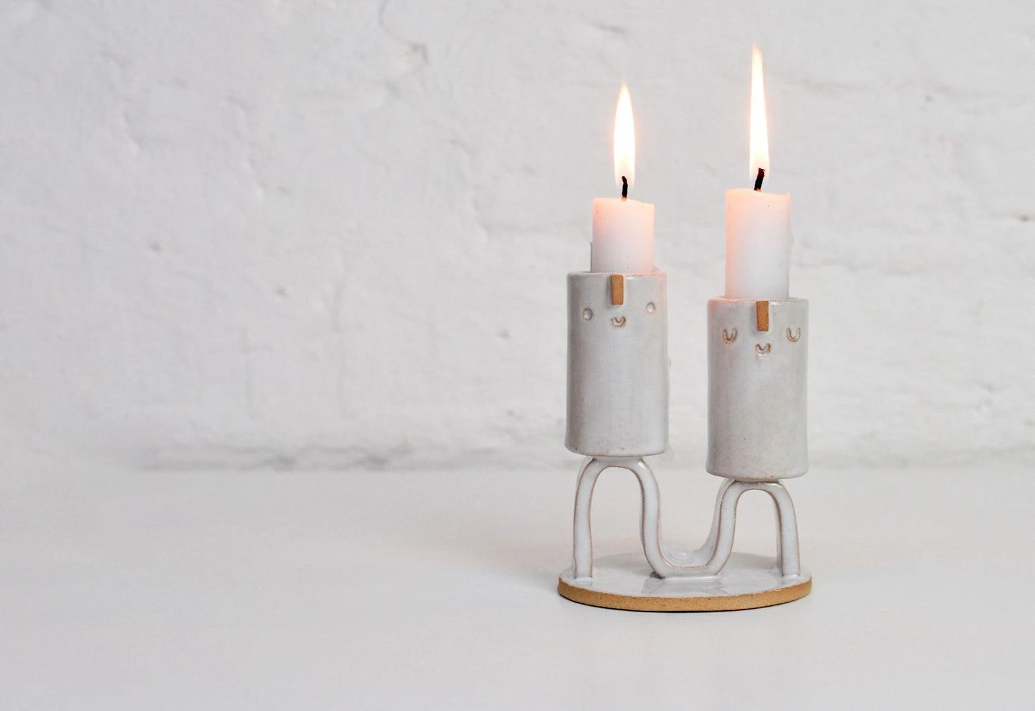 Atelier Stella Double Candle Holder 3 Atelier Stella Double Candle Holder