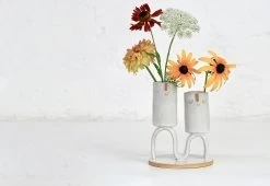 Atelier Stella Double Candle Holder 7 Atelier Stella Double Candle Holder -Twentytwentyone Shop twentytwentyone Atelier Stella Double wave candleholder 2