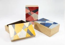 Kevin Stamper Cubist Tray Box