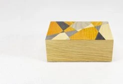 Kevin Stamper Cubist Tray Box 18 Kevin Stamper Cubist Tray Box -Twentytwentyone Shop twentytwentyone Kevin Stamper Cubist Box Yellow 1