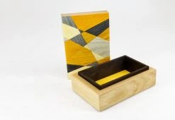 Kevin Stamper Cubist Tray Box 20 Kevin Stamper Cubist Tray Box -Twentytwentyone Shop twentytwentyone Kevin Stamper Cubist Box Yellow 4