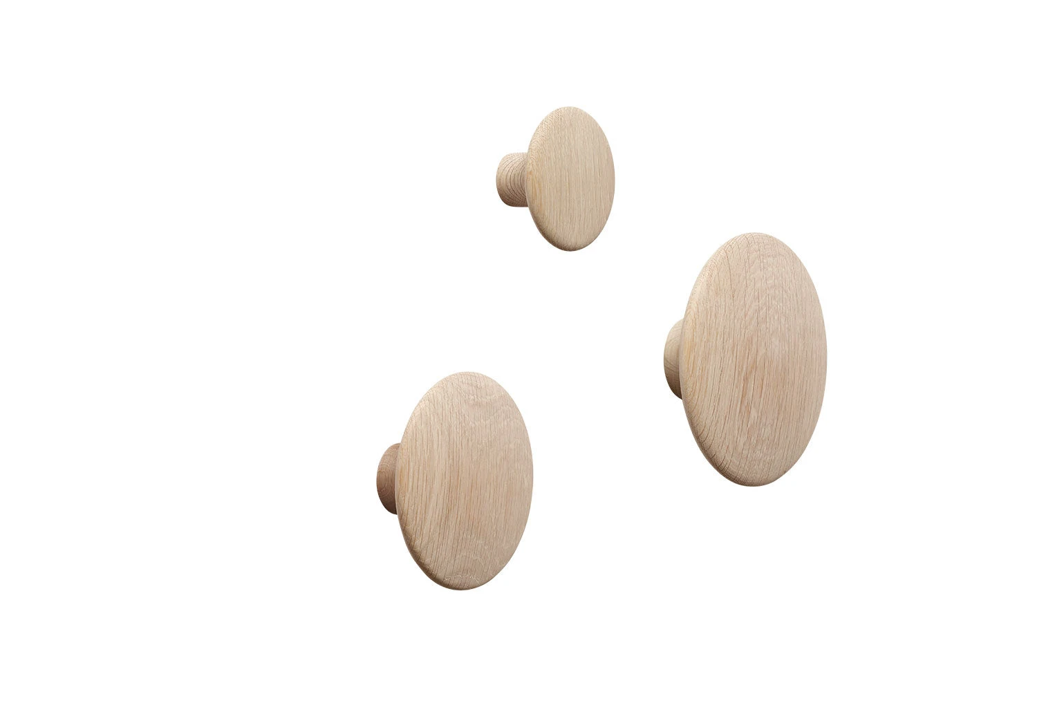 Muuto The Dots Hook, Oak 4 Muuto The Dots Hook, Oak - Image 2