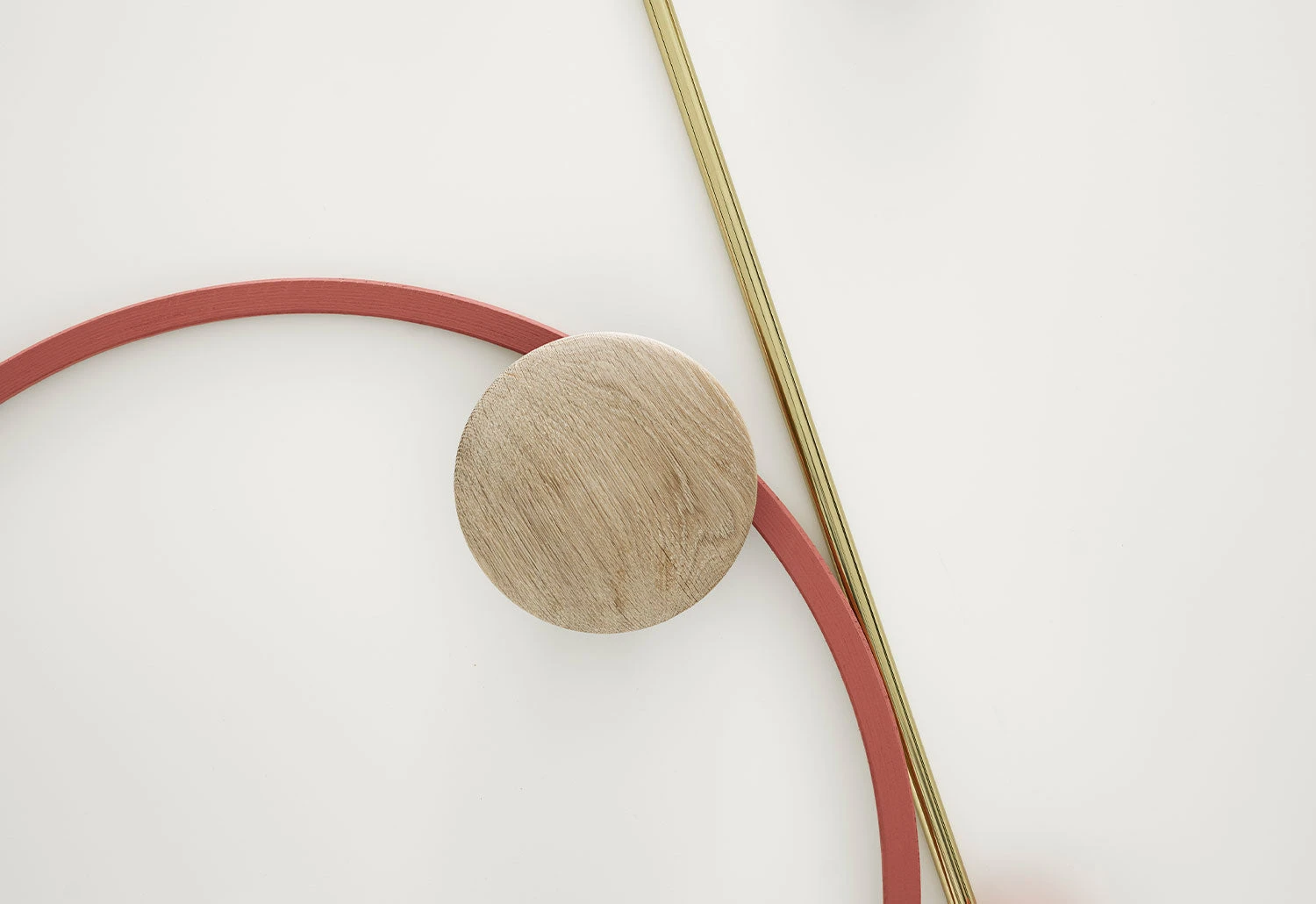 Muuto The Dots Hook, Oak 3 Muuto The Dots Hook, Oak