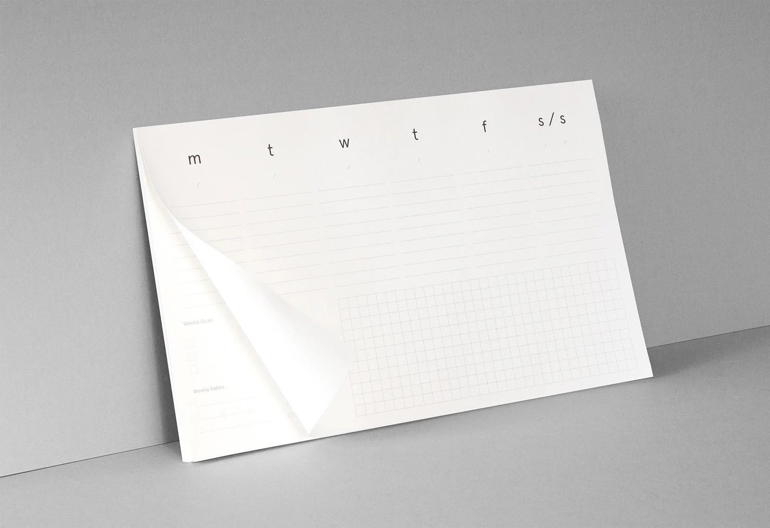 Ola Studio Desktop Pad Weekly Planner 7 Ola Studio Desktop Pad Weekly Planner - Image 5