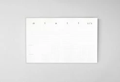 Ola Studio Desktop Pad Weekly Planner