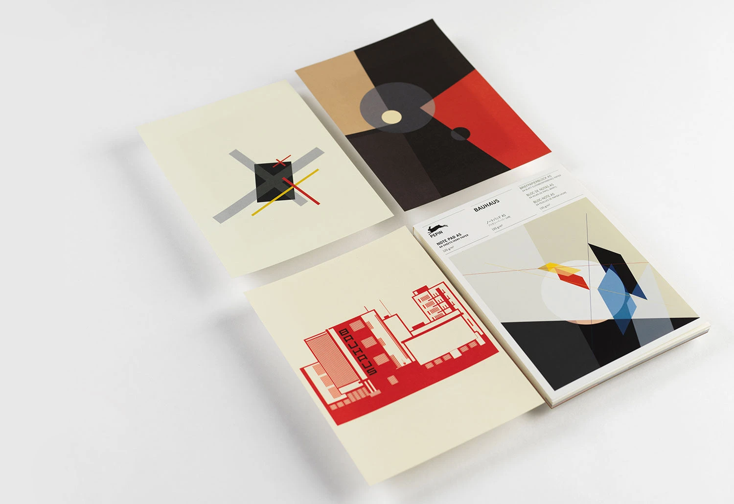 The Pepin Press Bauhaus A5 Notepad 4 The Pepin Press Bauhaus A5 Notepad - Image 2