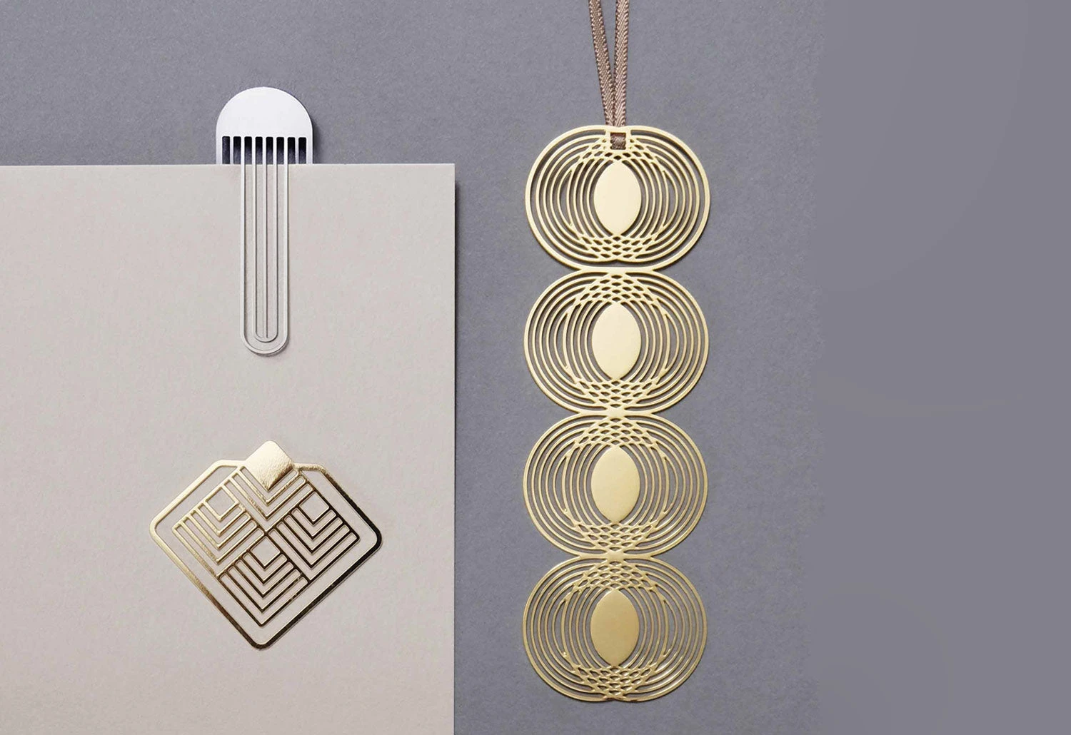 Tout Simplement Bookmark With Ribbon 4 Tout Simplement Bookmark With Ribbon - Image 2