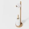 Wireworks Yoku Freestanding Toilet Roll Holder 2 Wireworks Yoku Freestanding Toilet Roll Holder -Twentytwentyone Shop wireworks yoku free standing roll 3
