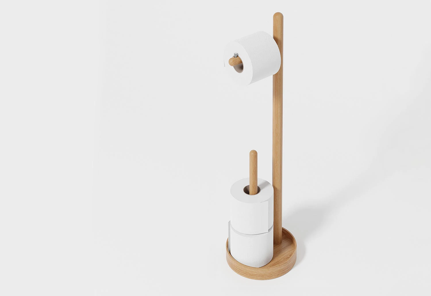 Wireworks Yoku Freestanding Toilet Roll Holder 3 Wireworks Yoku Freestanding Toilet Roll Holder